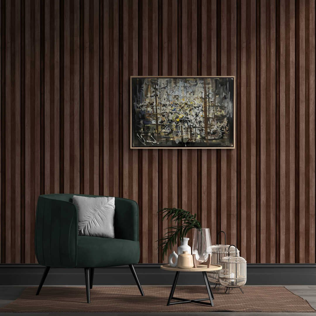 Zamanın Nötr İzleri Yağlı Boya Tablosu