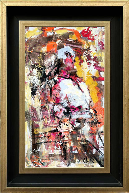 Kozmik Yankı Yağlı Boya Tablosu