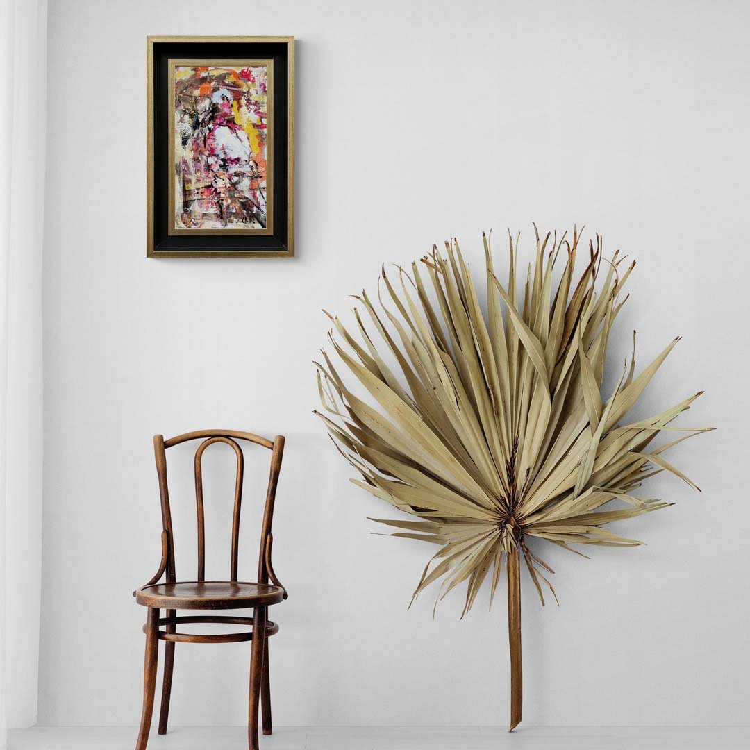 Kozmik Yankı Yağlı Boya Tablosu