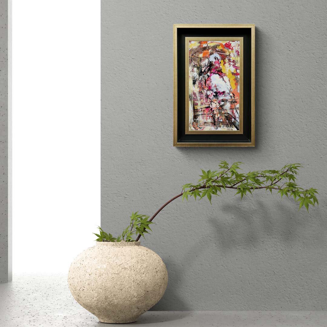 Kozmik Yankı Yağlı Boya Tablosu