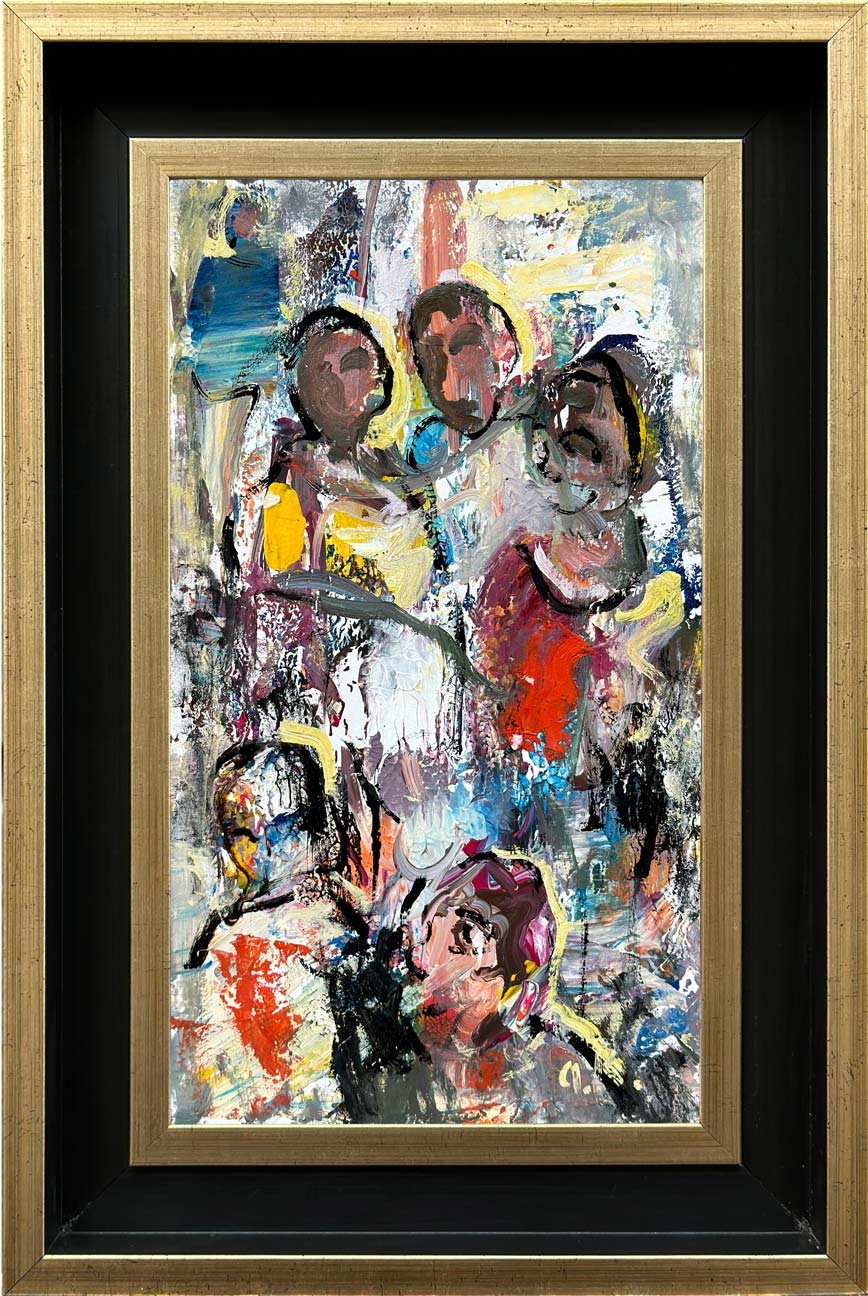 İnsan Yansımaları Yağlı Boya Tablosu