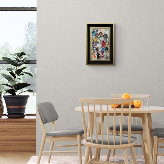 İnsan Yansımaları Yağlı Boya Tablosu