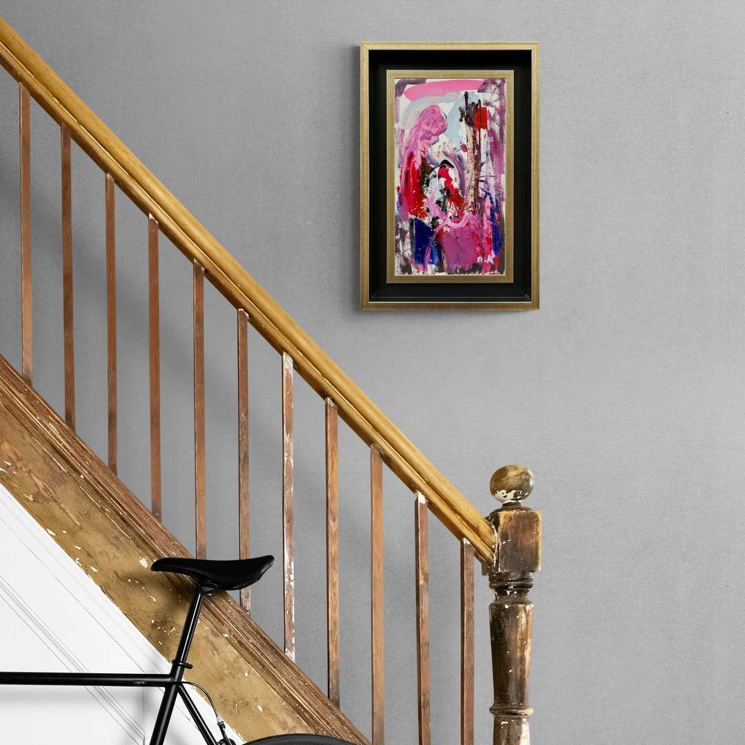 Renkli Sevgi Yağlı Boya Tablosu