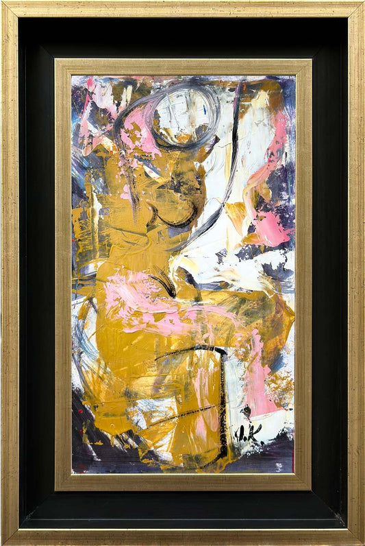 Yansıyan Işıklar Yağlı Boya Tablosu