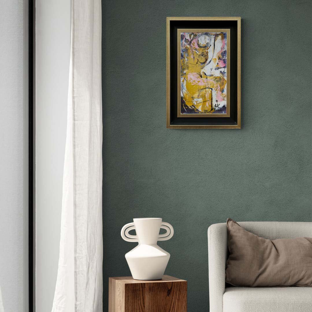 Yansıyan Işıklar Yağlı Boya Tablosu