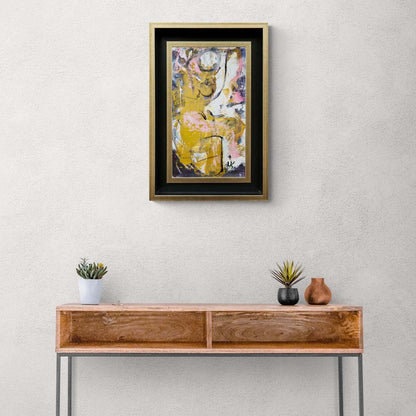 Yansıyan Işıklar Yağlı Boya Tablosu