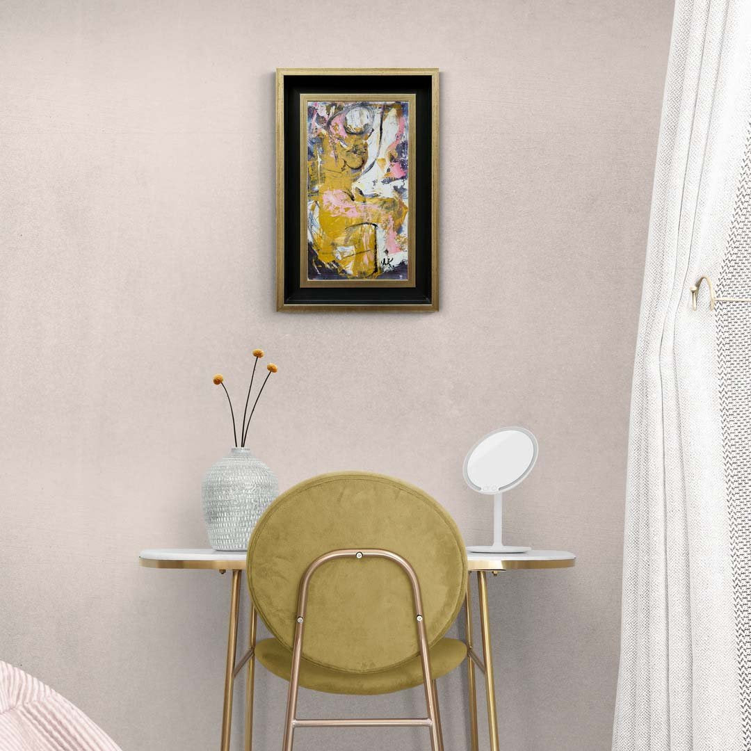 Yansıyan Işıklar Yağlı Boya Tablosu