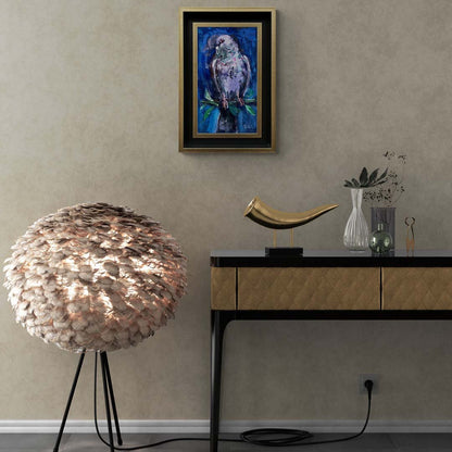 Daldaki Güvercin Yağlı Boya Tablosu