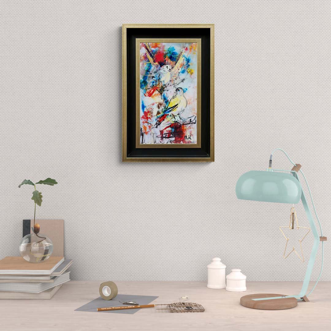 Güvercinin Hayalleri Yağlı Boya Tablosu