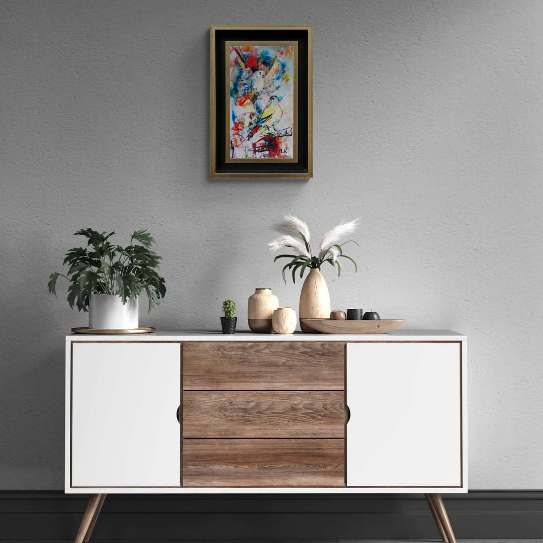 Güvercinin Hayalleri Yağlı Boya Tablosu