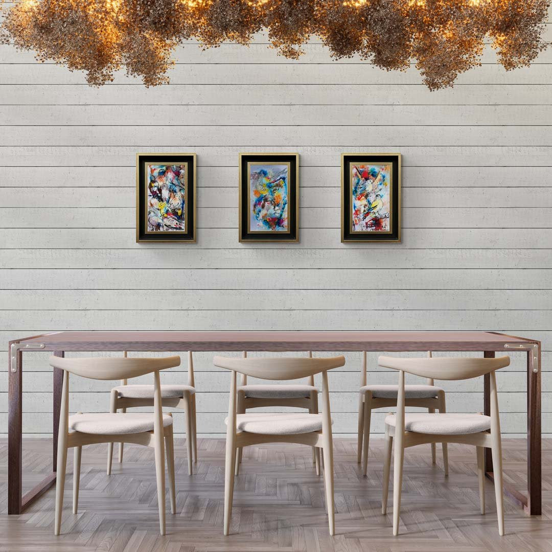 Güvercinin Hayalleri Yağlı Boya Tablosu