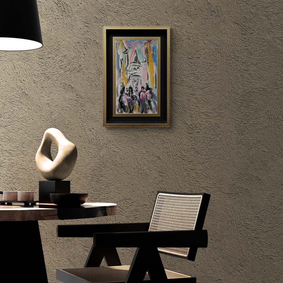 Galata Kulesi Rüyası Yağlı Boya Tablosu