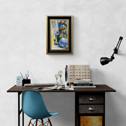 Güvercin Dokunuşu Yağlı Boya Tablosu