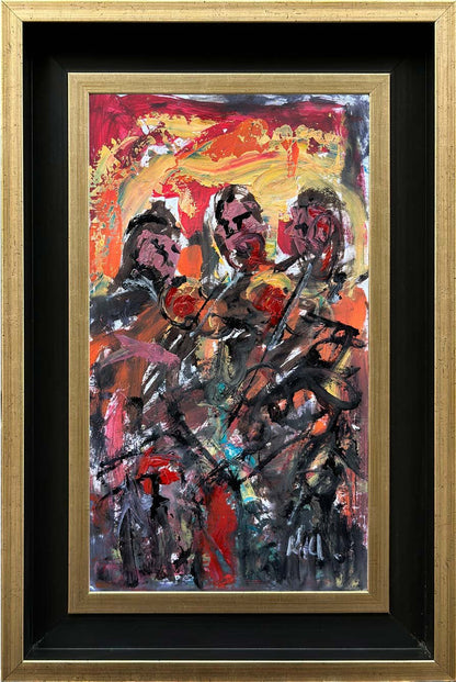 Kemancıların Zamanı Yağlı Boya Tablosu