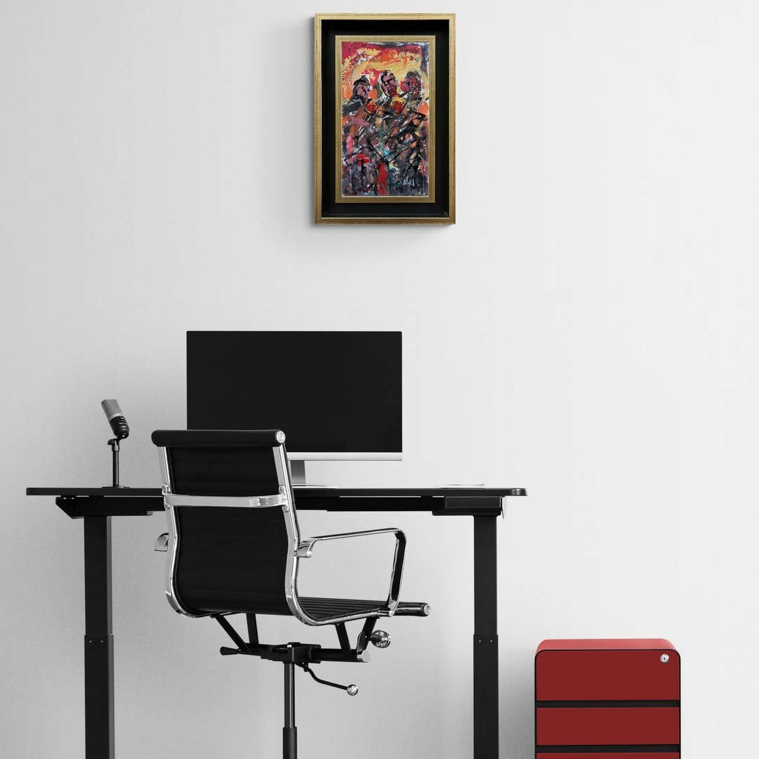 Kemancıların Zamanı Yağlı Boya Tablosu