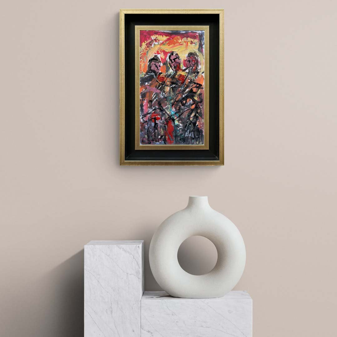 Kemancıların Zamanı Yağlı Boya Tablosu