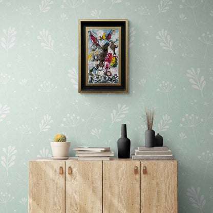 Güvercinin İncelikleri Yağlı Boya Tablosu