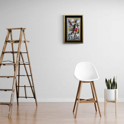 Güvercinin İncelikleri Yağlı Boya Tablosu