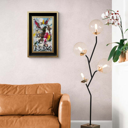 Güvercinin İncelikleri Yağlı Boya Tablosu