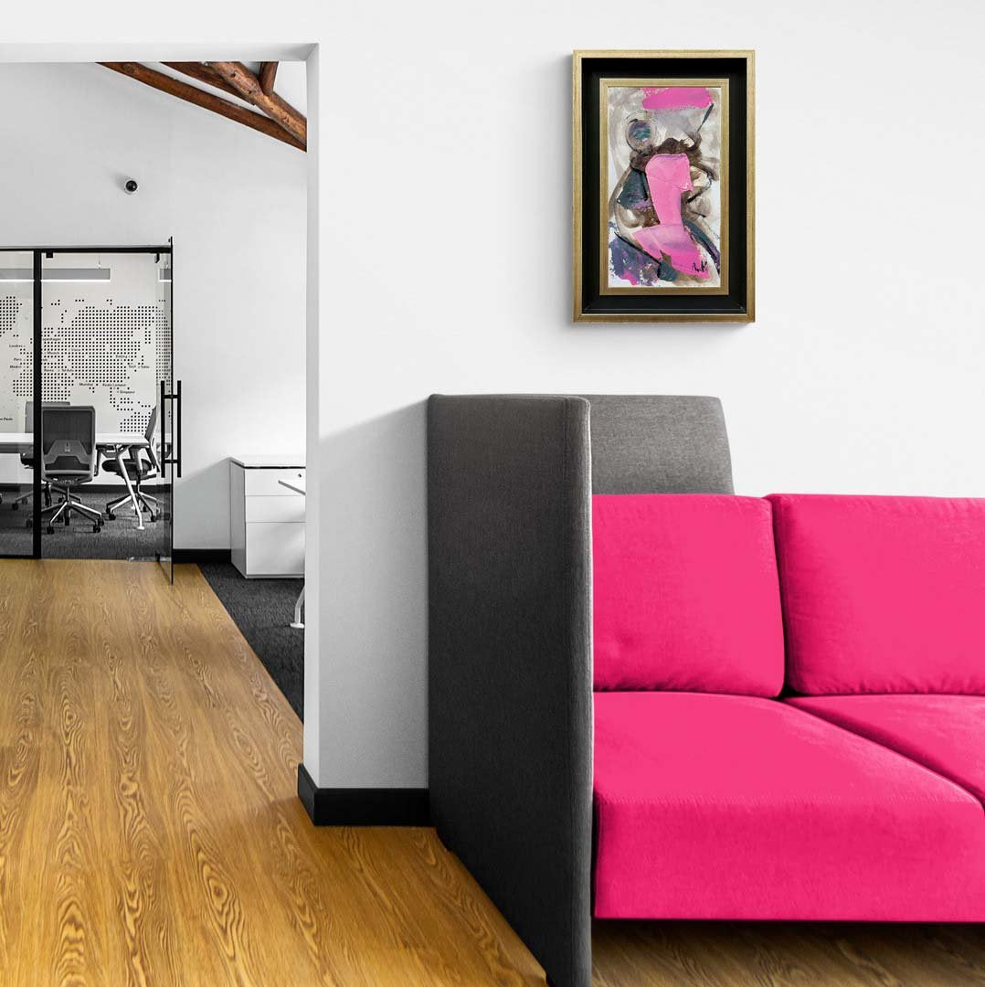 Soyut Hüzün Yağlı Boya Tablosu