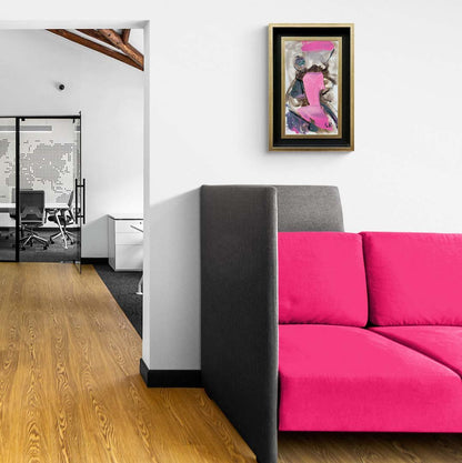 Soyut Hüzün Yağlı Boya Tablosu