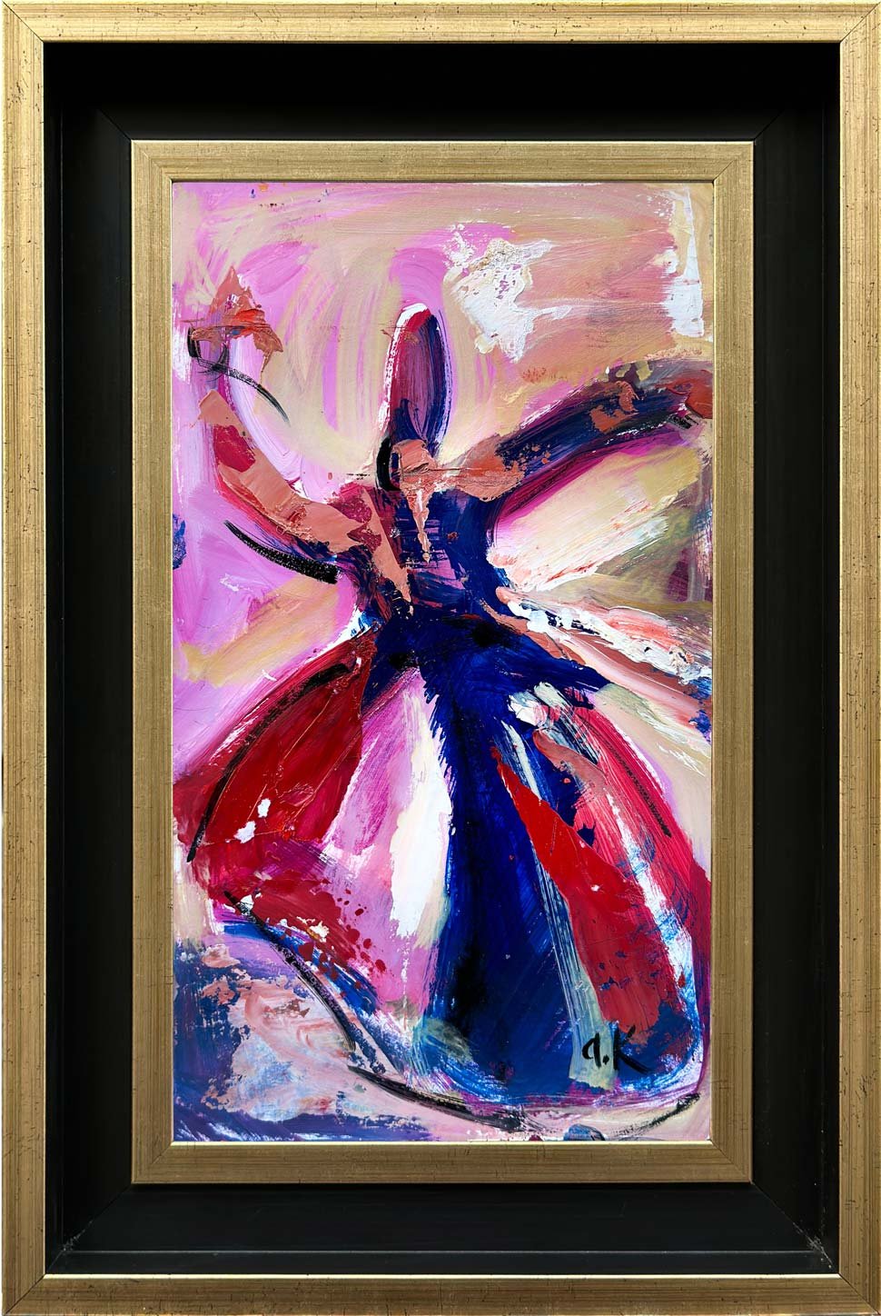 Semazenin Çığlığı Yağlı Boya Tablosu