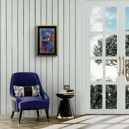 Zamanın İzinde Yağlı Boya Tablosu