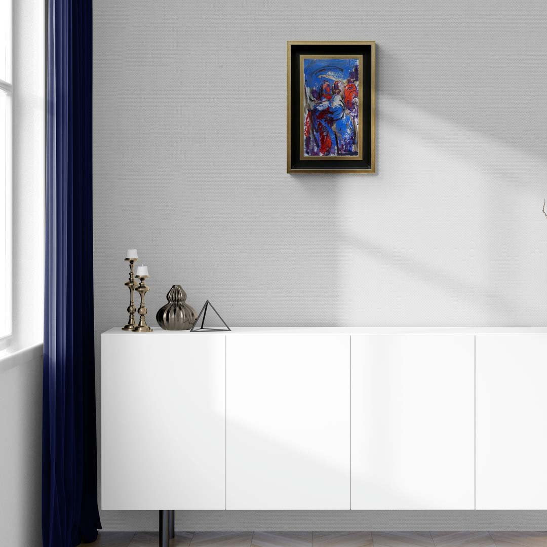 Zamanın İzinde Yağlı Boya Tablosu