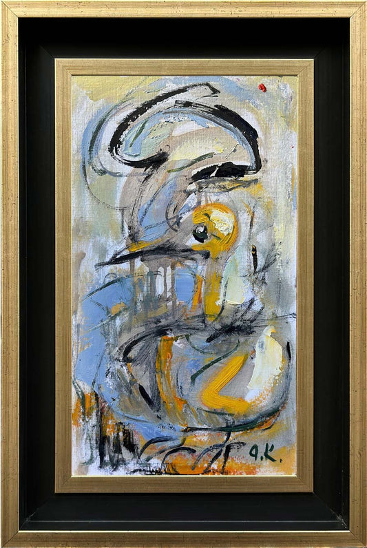 Yansıyan Zaman Yağlı Boya Tablosu