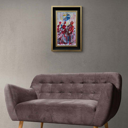 Uçurtmanın Dansı Yağlı Boya Tablosu