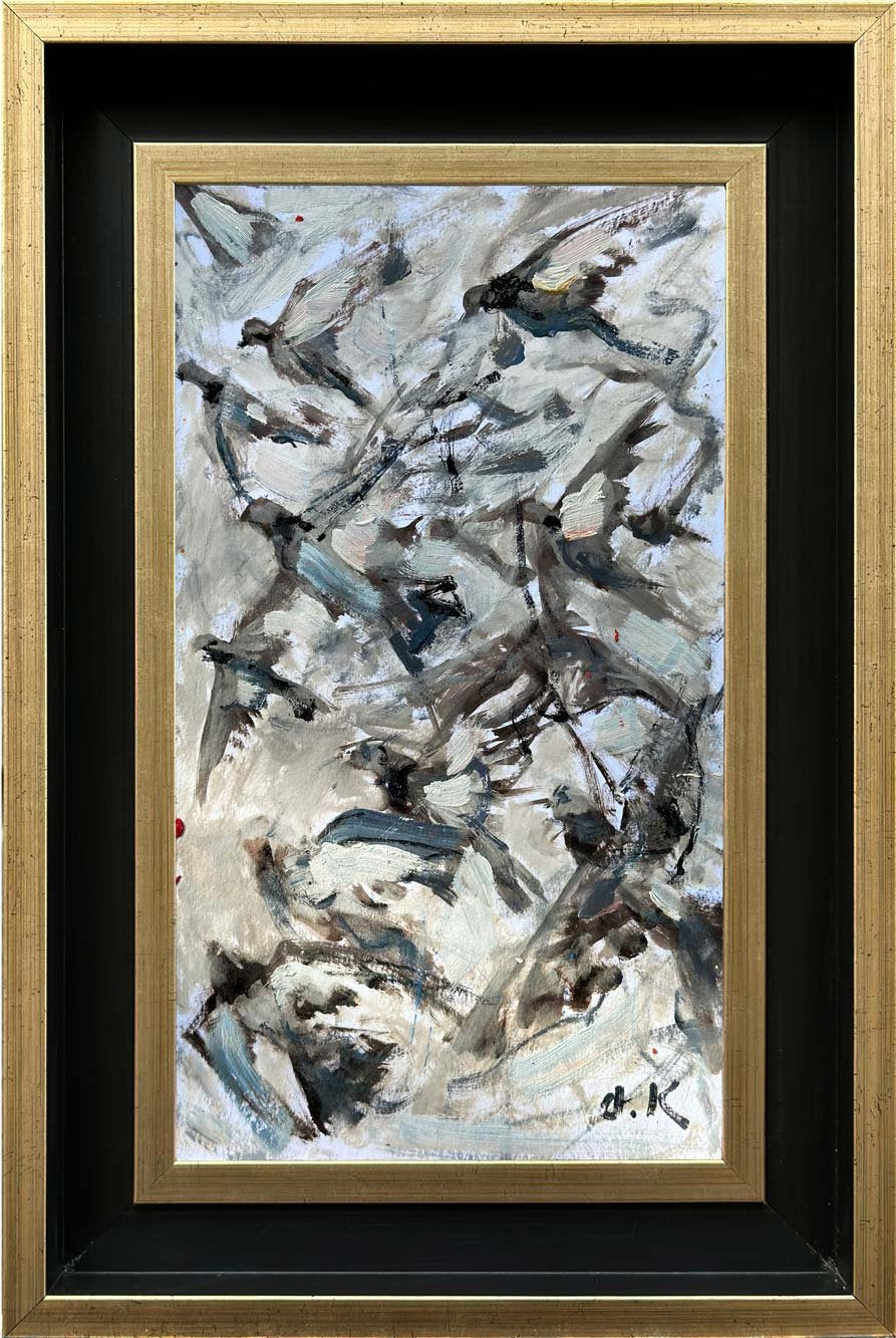 Özgürlük Uçuşu Yağlı Boya Tablosu