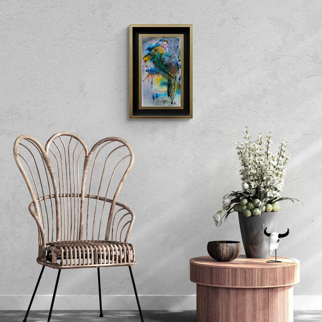 Kuşun Rüyası Yağlı Boya Tablosu