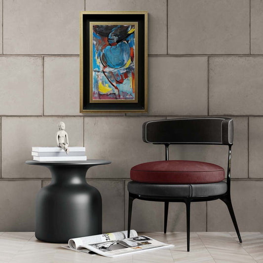 Çizgisel Düşler Yağlı Boya Tablosu