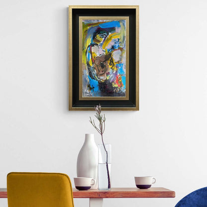 Renkli Serenad Yağlı Boya Tablosu