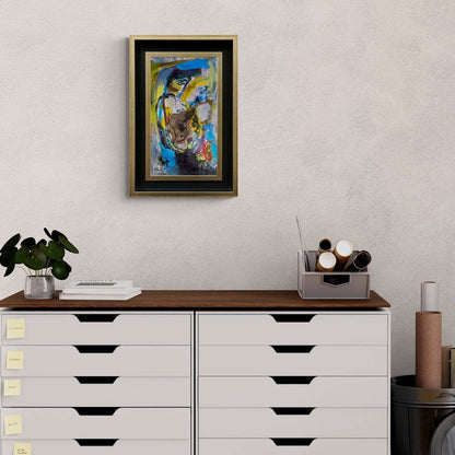 Renkli Serenad Yağlı Boya Tablosu