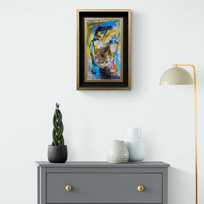 Renkli Serenad Yağlı Boya Tablosu