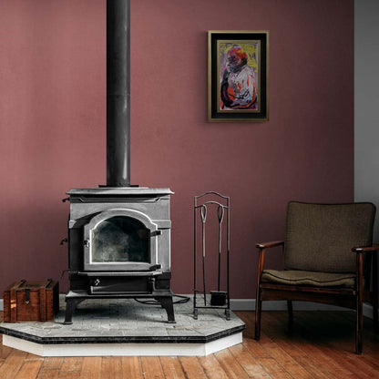 Soyut Zamanda İnsan Yağlı Boya Tablosu