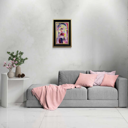 Renkli Yankı Yağlı Boya Tablosu