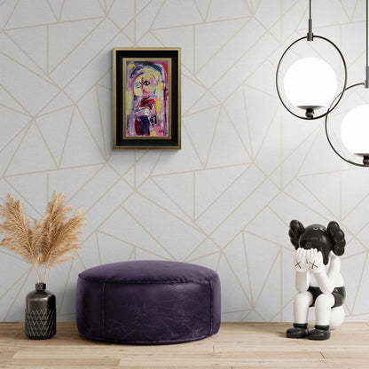 Renkli Yankı Yağlı Boya Tablosu