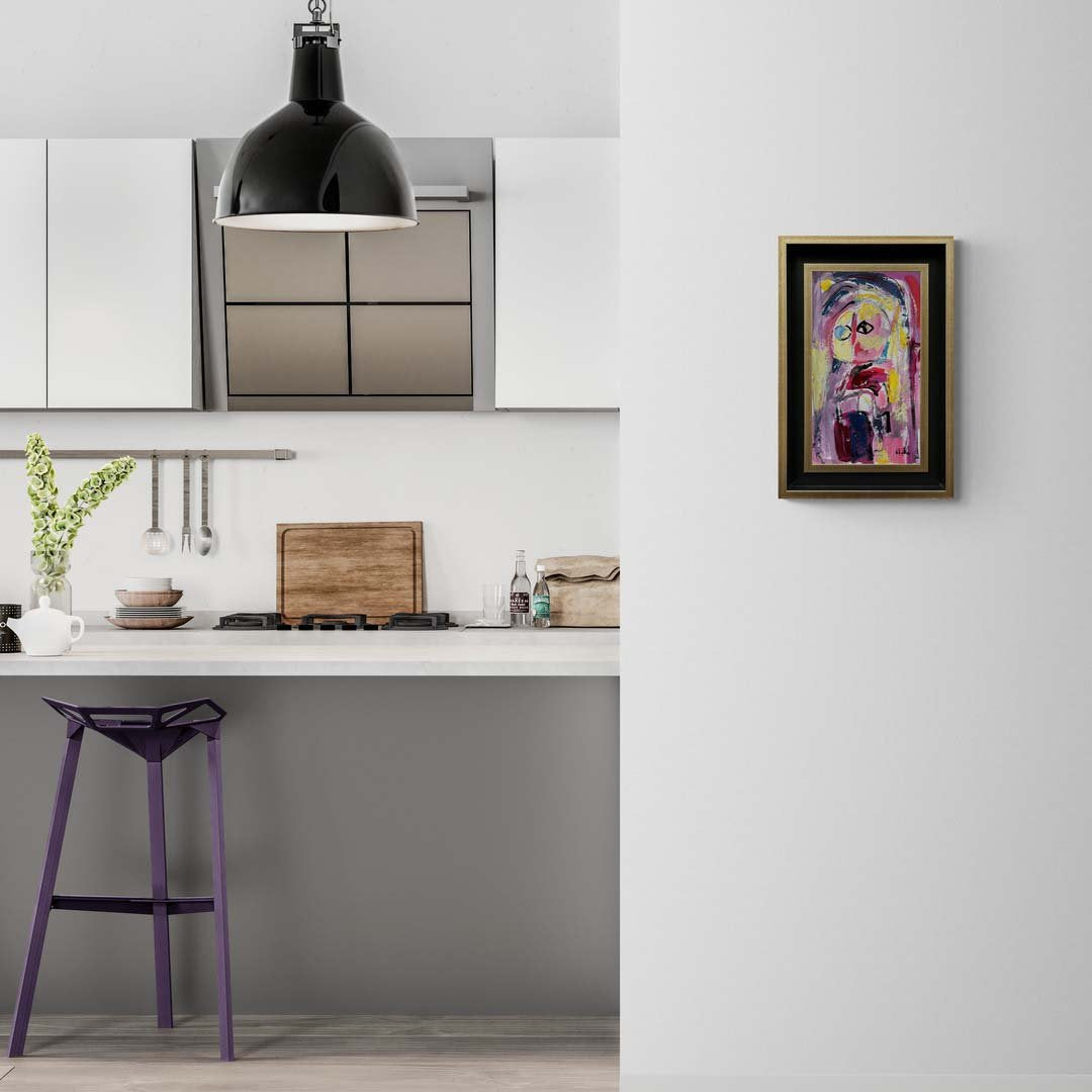 Renkli Yankı Yağlı Boya Tablosu