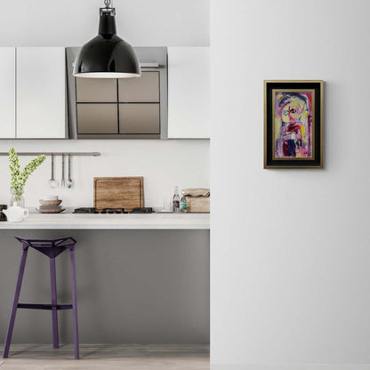 Renkli Yankı Yağlı Boya Tablosu