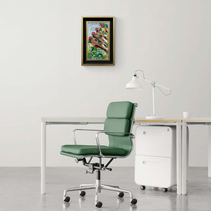 Kuşların Bekleyişi Yağlı Boya Tablosu