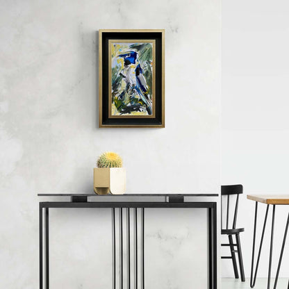 Tropik Kuş Yağlı Boya Tablosu