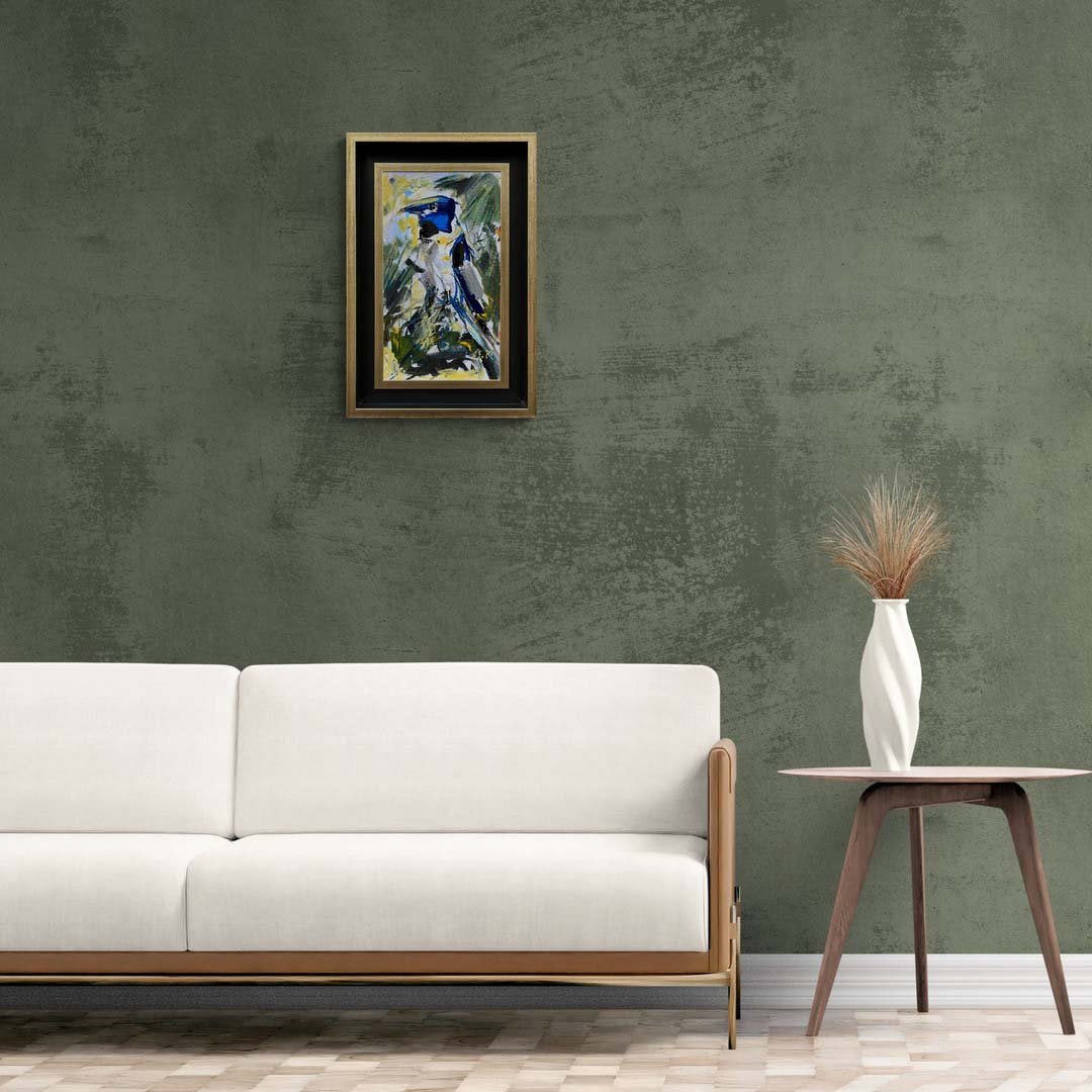 Tropik Kuş Yağlı Boya Tablosu