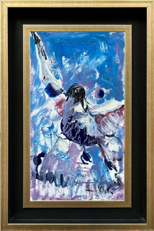 Özgür Kuş Uçuşu Yağlı Boya Tablosu