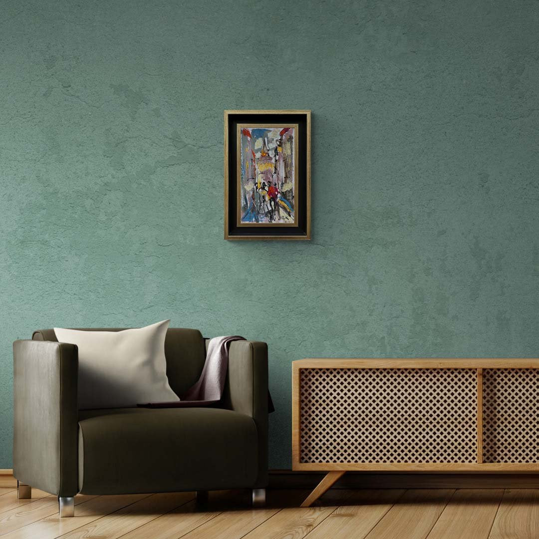 Galata'nın Rüyası Yağlı Boya Tablosu