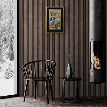 İnsan Formları Yağlı Boya Tablosu