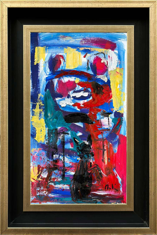 Soyut Özlem Yağlı Boya Tablosu