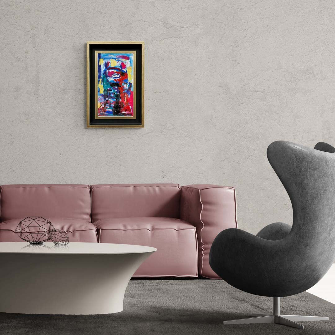 Soyut Özlem Yağlı Boya Tablosu