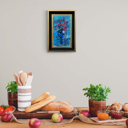 Vazodaki Buket Yağlı Boya Tablosu